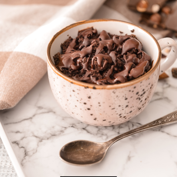 Homemade Reese's Mug Cake Recipe